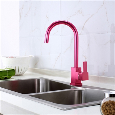 Red Kitchen Sink